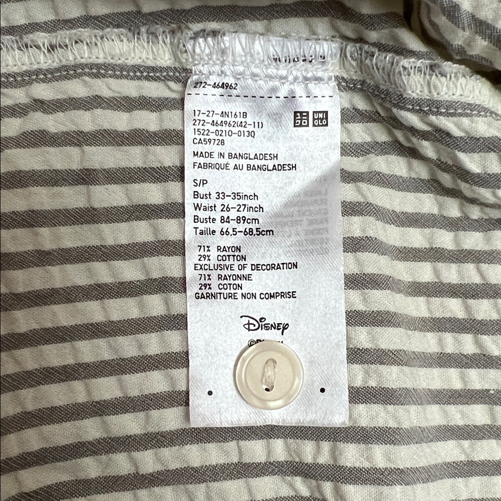 Uniqlo Disney Beach Trip Collection Pajamas Top - Picture 7 of 7
